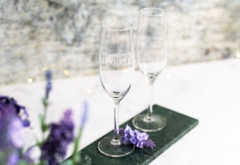Champagne glasses - Set of 2