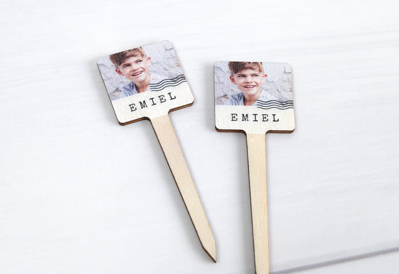 Gepersonaliseerde bloempotjes (set van 12)