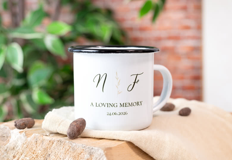Personalised Enamel Mug