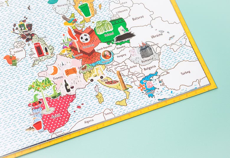 MyNameBook reis door Europa 