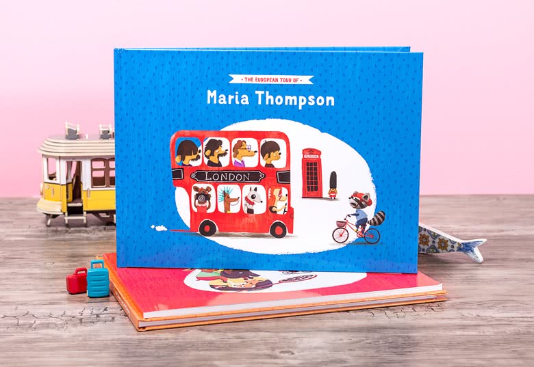 MyNameBook reis door Europa 