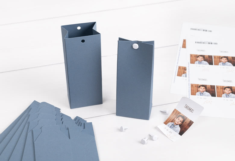Papieren snoepzakjes (set van 12)