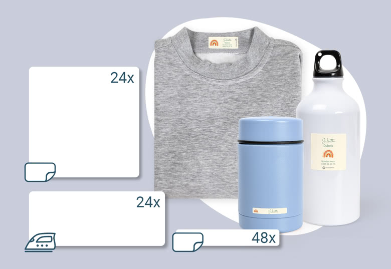 Starter kit naming label set - Name Labels