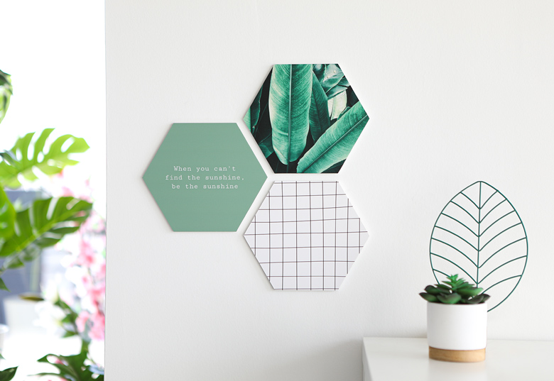 Hexagonal Aluminium Tiles Gallery
