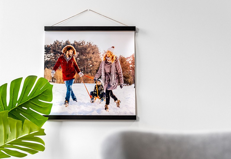 Poster with Magnetic hanger