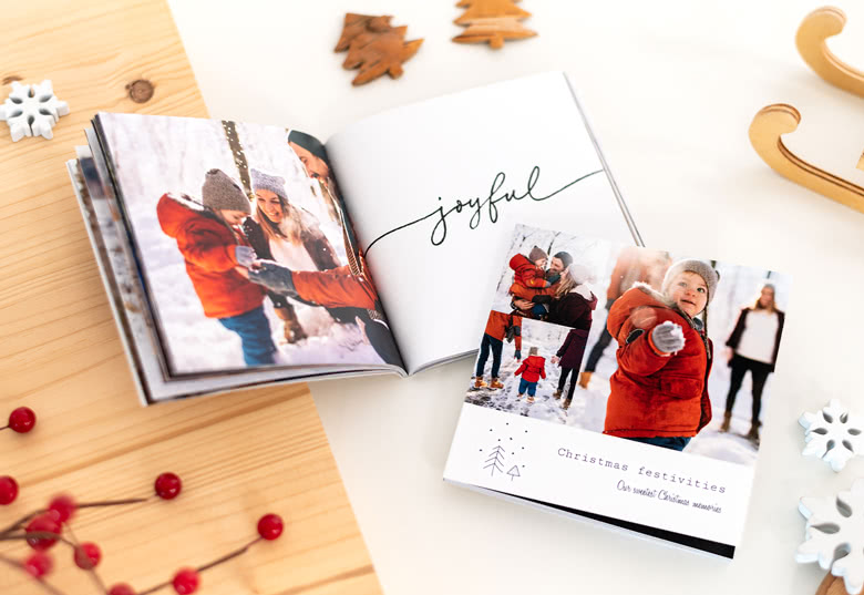 Mini Photo book with quotes